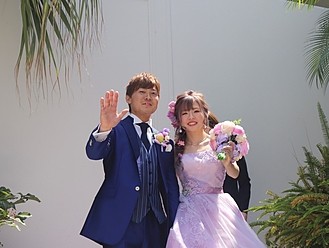 完全個室のリラクゼーションエステ・アロマ・脱毛・整体サロン ライラックローズ 掛川店・菊川店 ブライダルエステイメージ画像 腕痩身 背中痩身 美肌 美白 フェイシャルエステ ブライダル写真 新郎新婦