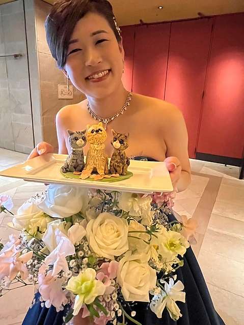 完全個室のリラクゼーション エステ・アロマ・整体・脱毛サロン ライラックローズ 掛川・菊川 ブライダルエステイメージ画像 結婚式 エステ かわいい 笑顔 ドレス 新婦