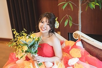 完全個室のリラクゼーション エステ・アロマ・整体・脱毛サロン ライラックローズ掛川・菊川 ブライダルエステイメージ画像 挙式 花嫁 かわいい ドレス 新婦